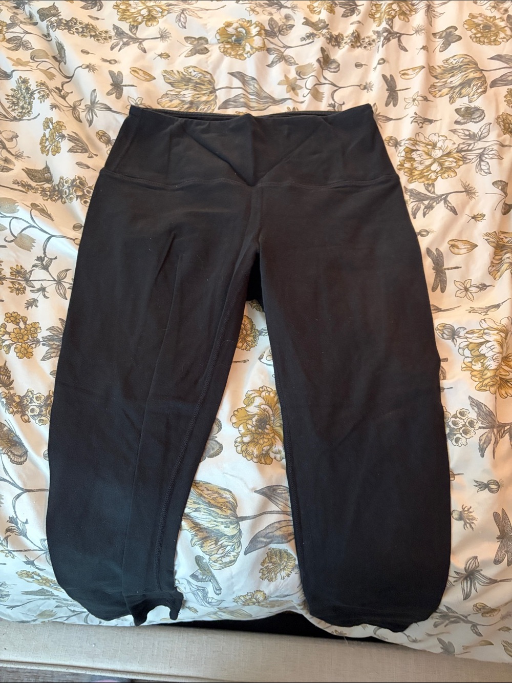 Velocity Black Women’s Yoga Capri Pants - Soft High-Waist Comfort